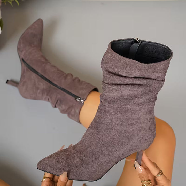 Tittana - Bottines À Talons Moyens Et Bouts Pointus