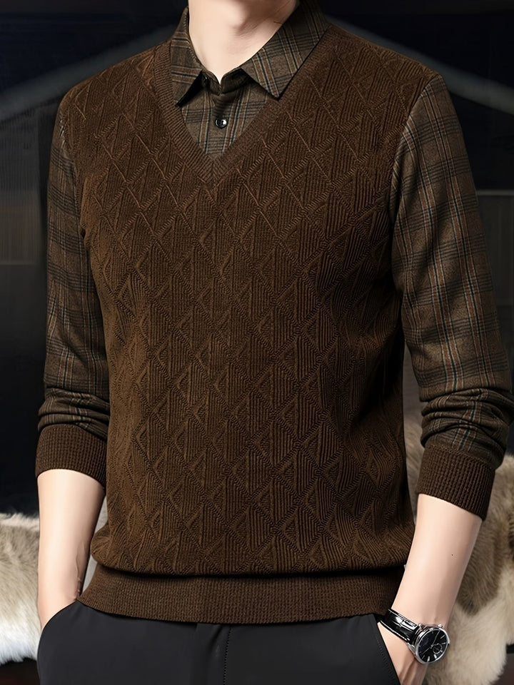 Alan - Pull en Maille À Manches Longues