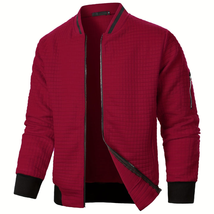 Benjie - Veste Cardigan À Col Montant Et Fermeture Éclair