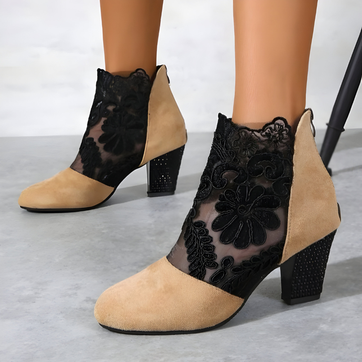 Elizaveta - Chaussures Orthopédiques à Motifs Floraux