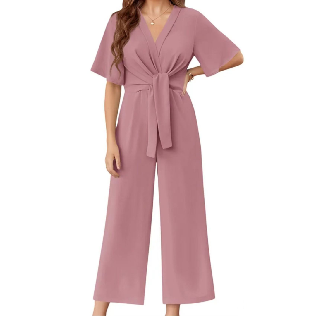 Gracie - Robe D'été Élégante Avec Nœud en Dentelle