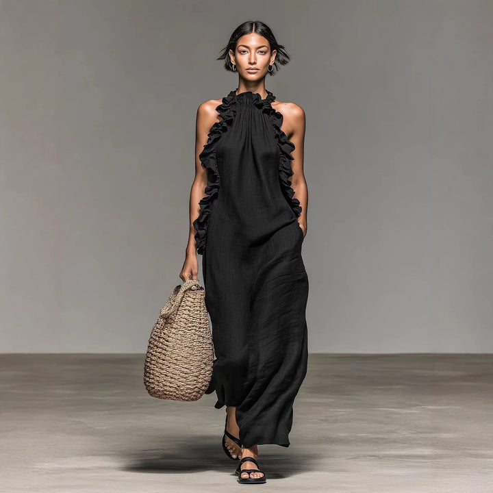 Vasara - Robe Longue Bohème À Volants