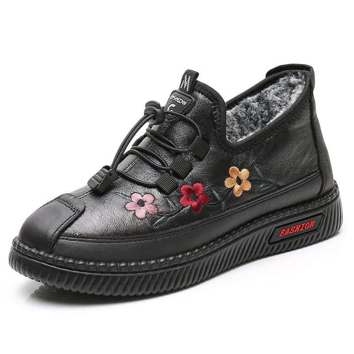 Yolina - Chaussures en Cuir À Lacets