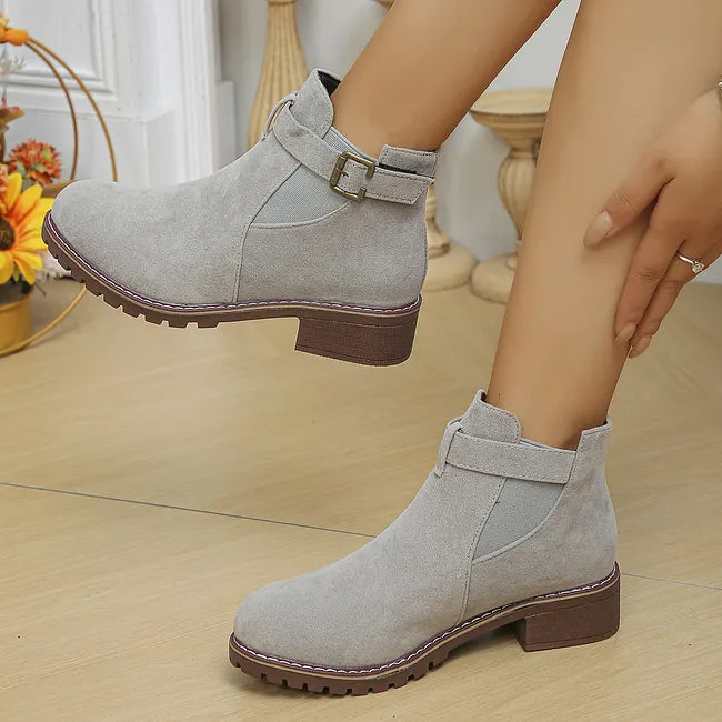 Fakina - Bottines À Boucle Décorative