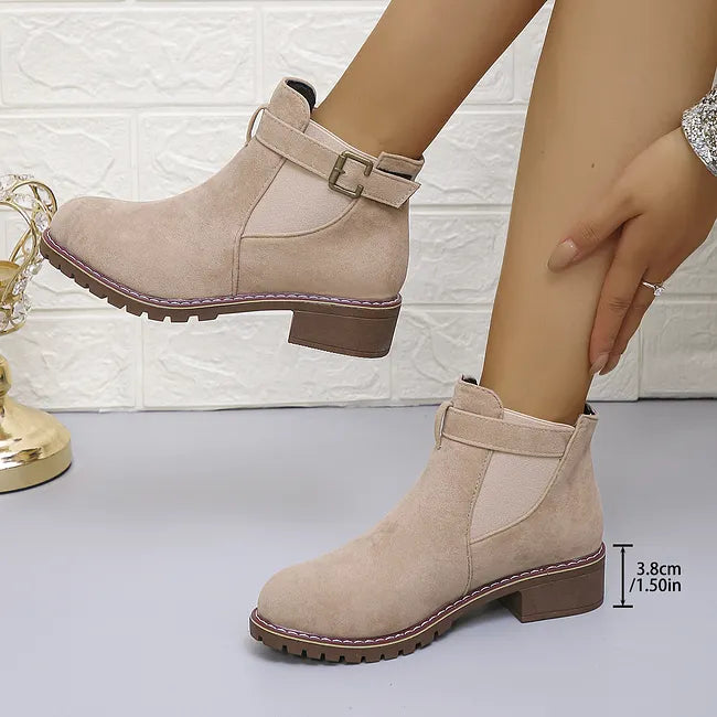 Fakina - Bottines À Boucle Décorative