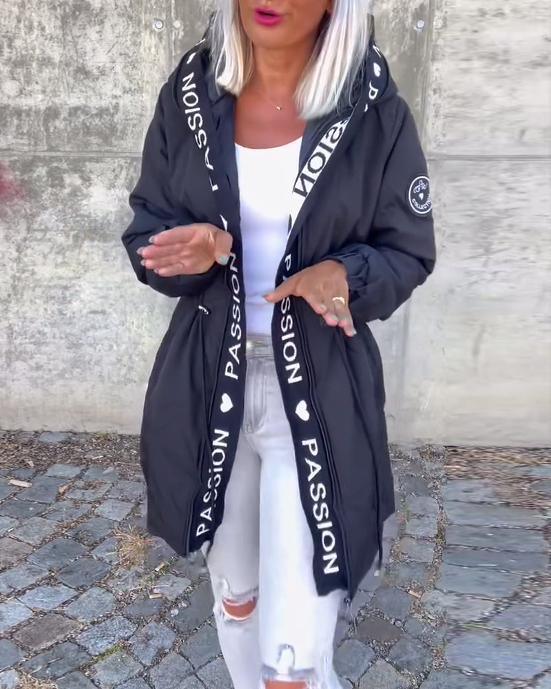 Neubauer - Trench Coat Long à Capuche