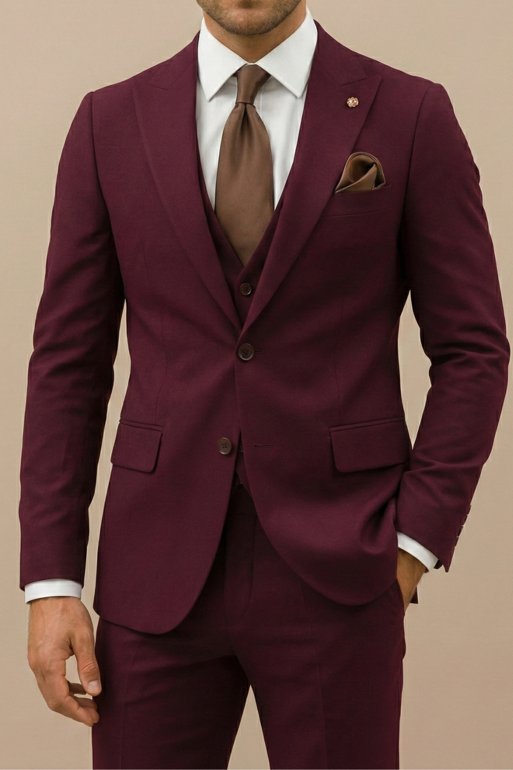 Jiannis - Costume Trois Pièces élégant