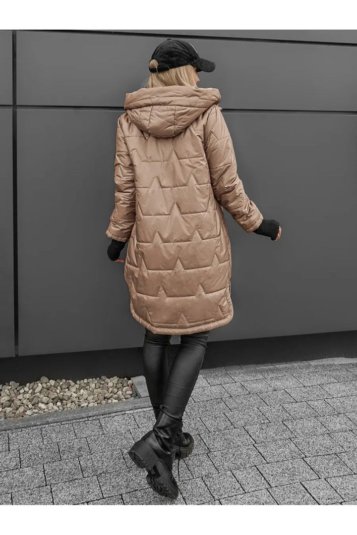 Lipina - Veste Longue Matelassée À Capuche