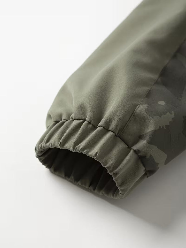 Brekks - Veste Coupe-Vent À Capuche Motif Camouflage