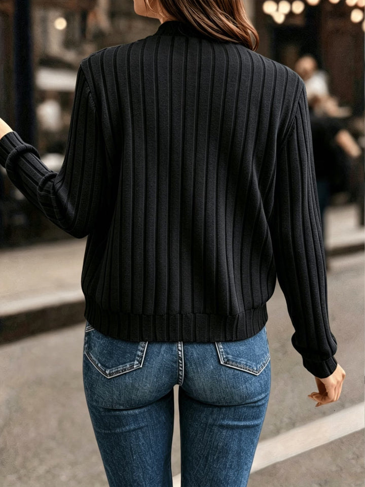 Nalia - Veste en Maille À Manche Unique