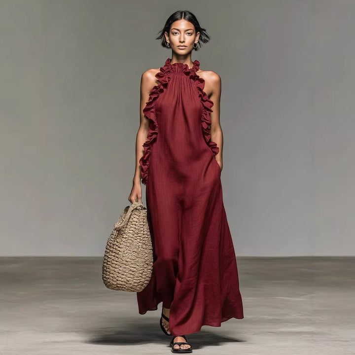 Vasara - Robe Longue Bohème À Volants