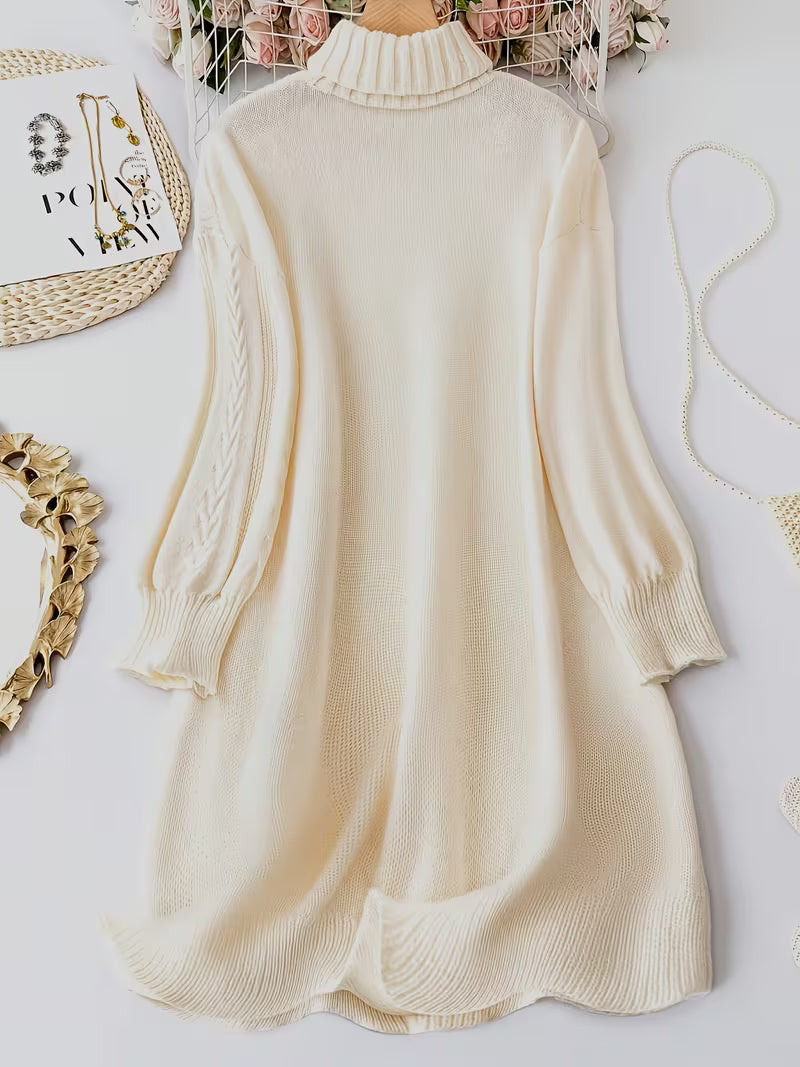 Malkina - Robe-Pull Confortable À Manches Longues