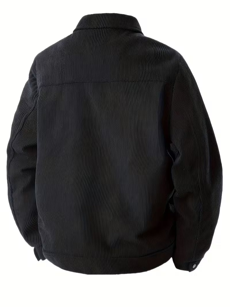 Matthaus - Veste en Velours Côtelé Avec Col et Poches à Rabat