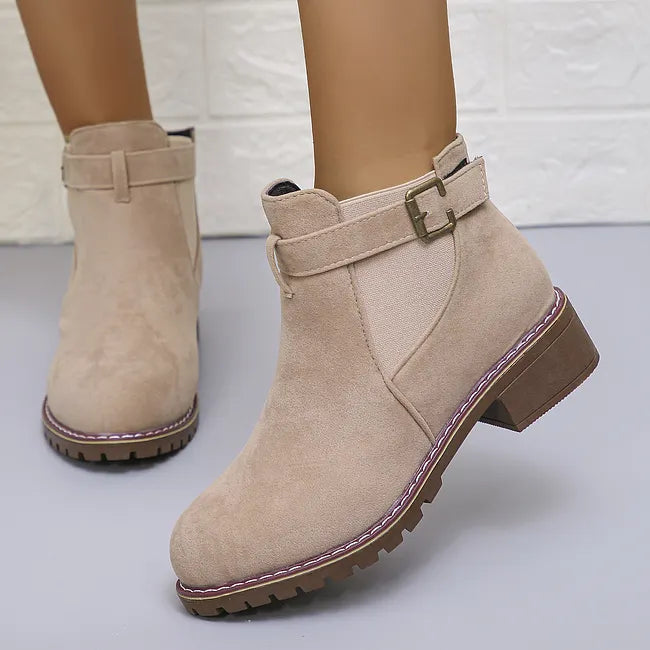 Fakina - Bottines À Boucle Décorative
