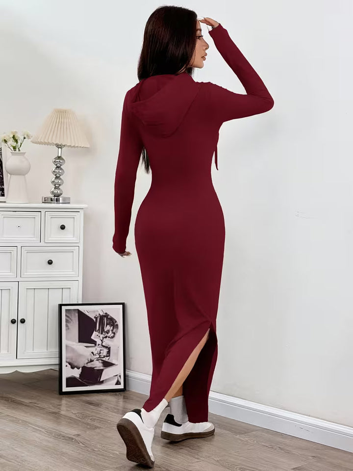 Dahye - Robe Longue À Manches Longues Et Capuche