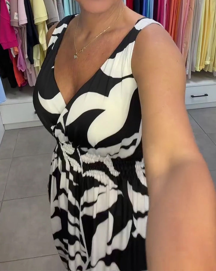 Kealia - Robe À Imprimé Floral Avec Taille Smockée
