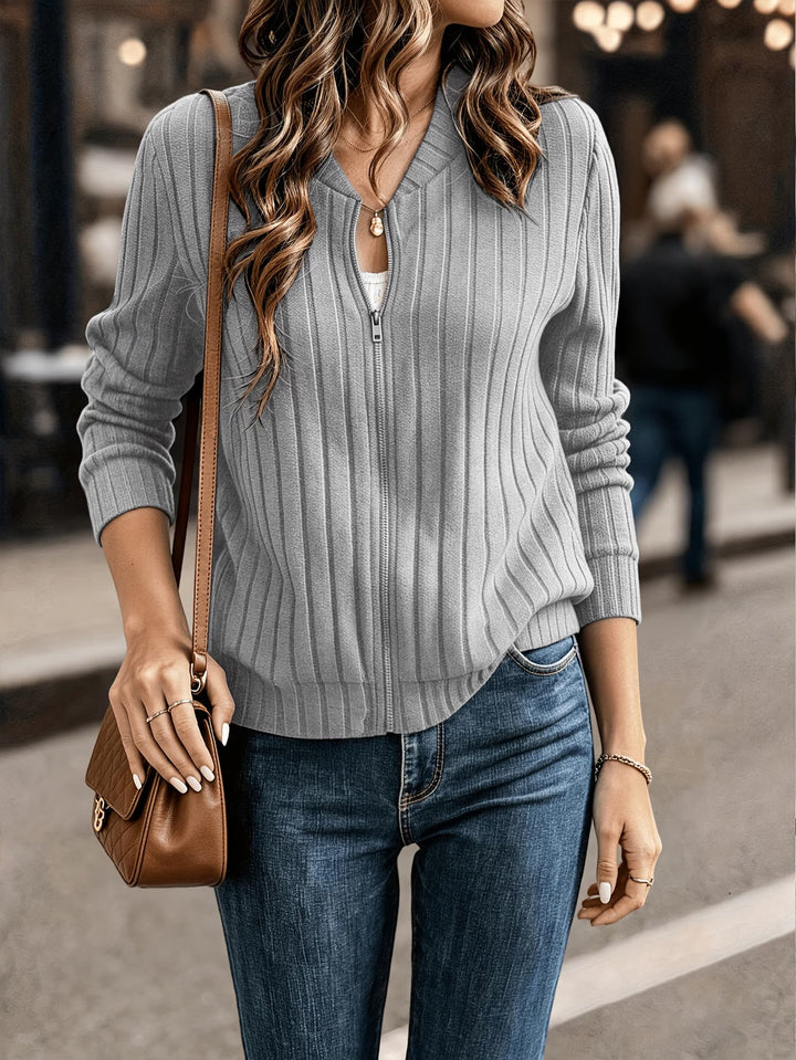 Nalia - Veste en Maille À Manche Unique