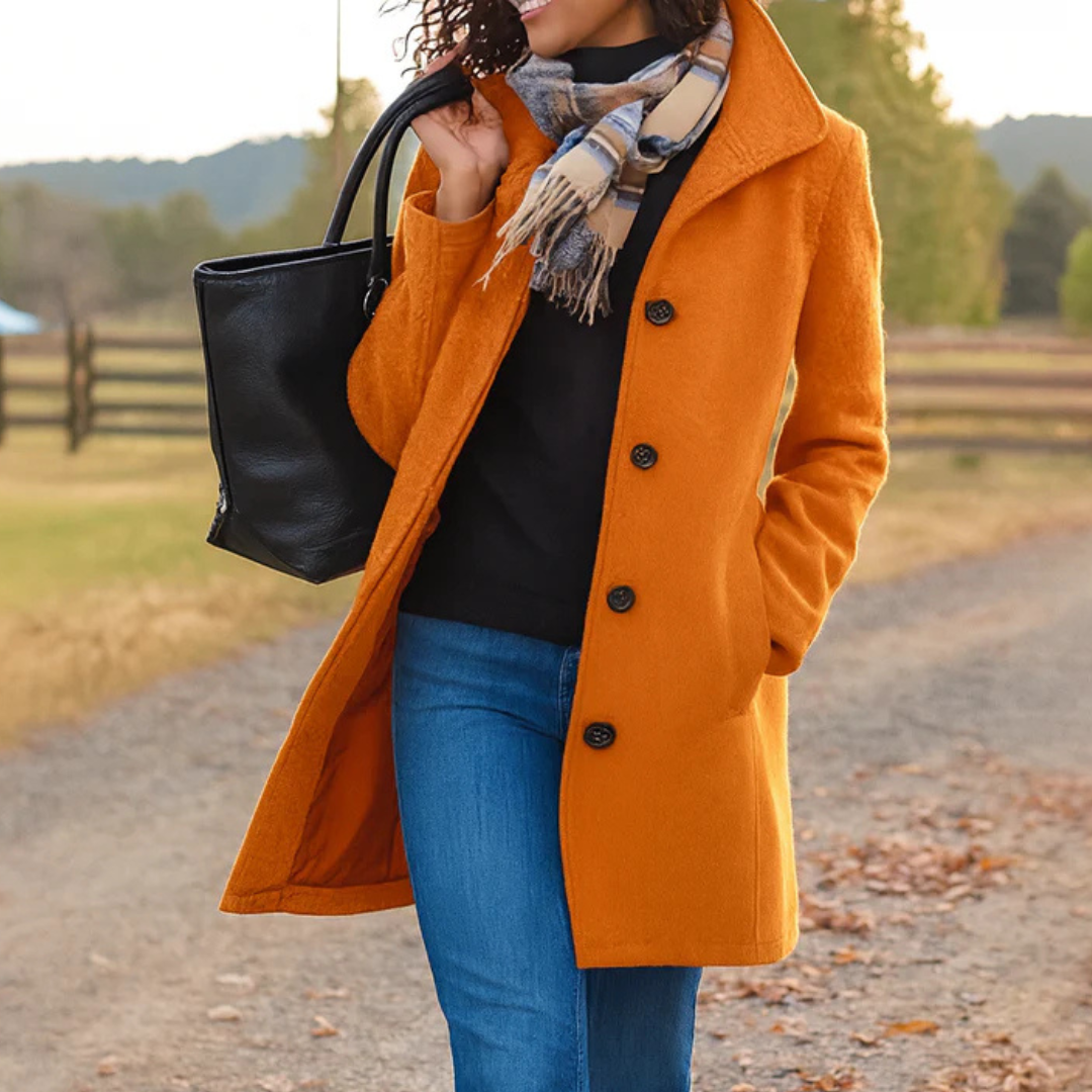 Danla - Manteau À Manches Longues Avec Poches