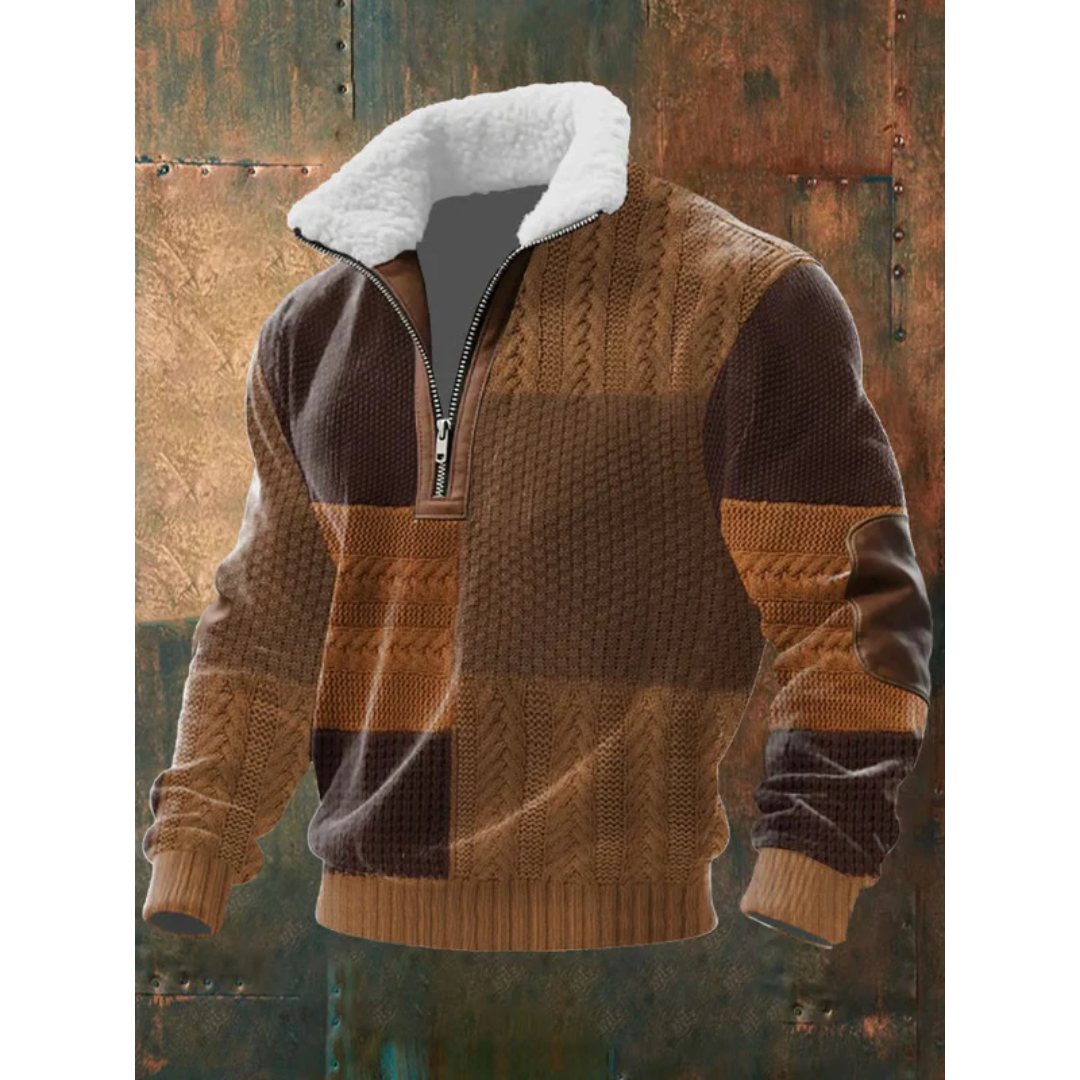Naushad - Pull Chaud À Col Montant
