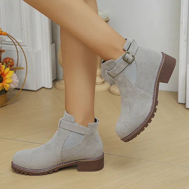 Fakina - Bottines À Boucle Décorative