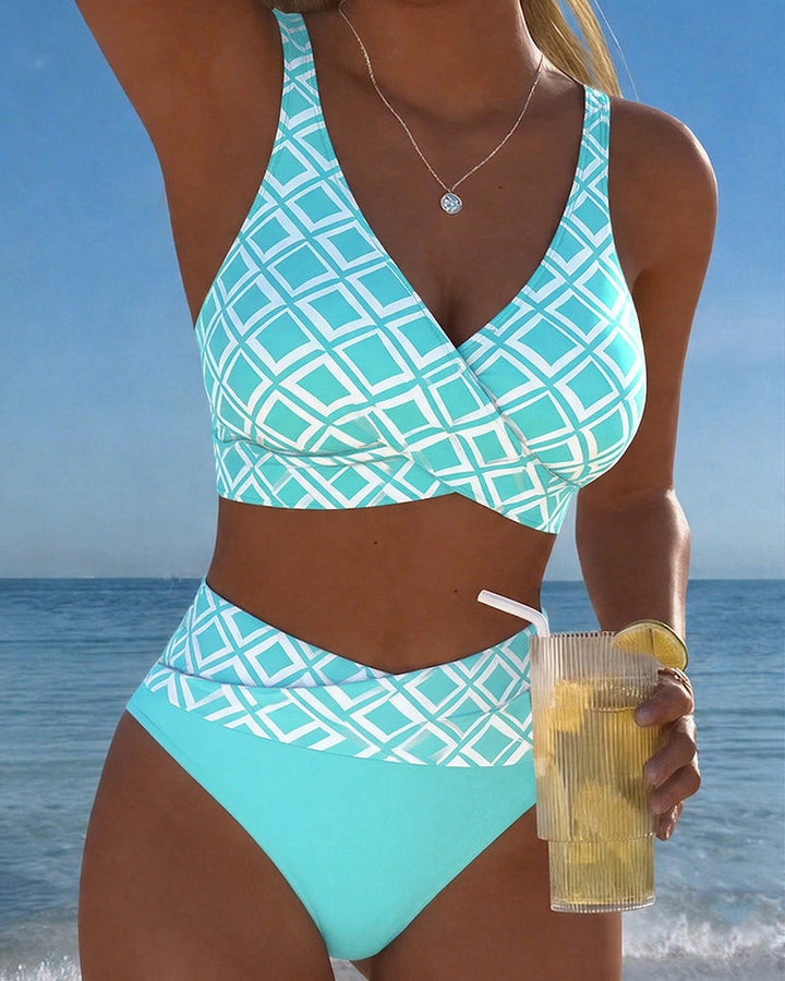 Roxy - Maillot de Bain À Motif Losange