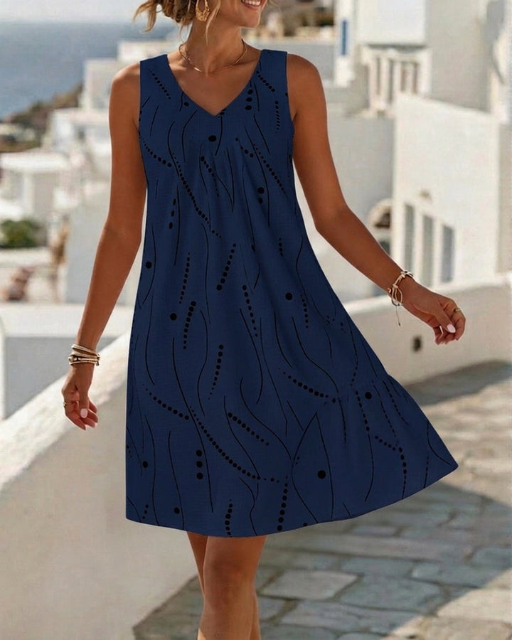 Lalesca - Robe MIDI Sans Manches