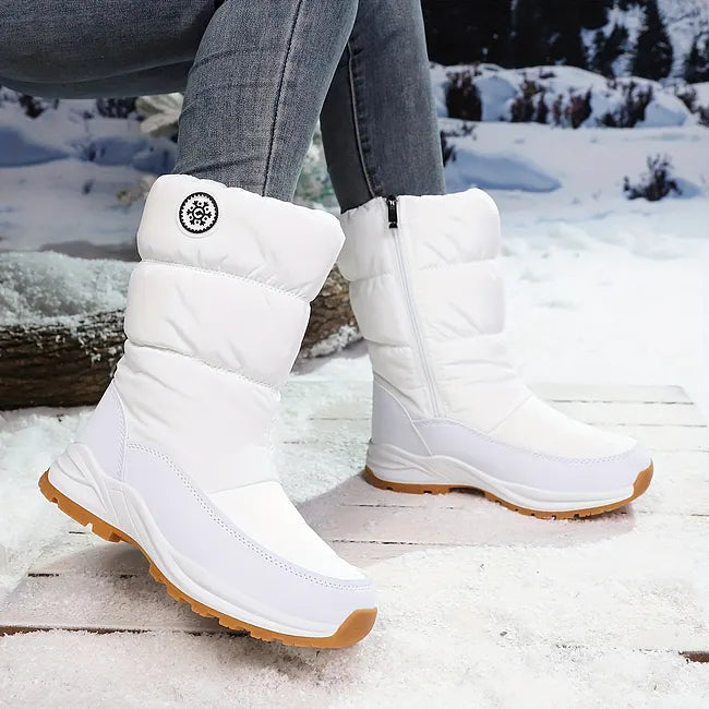 Muthoni - Bottes D'hiver De Haute Qualité Montant Mi-mollet