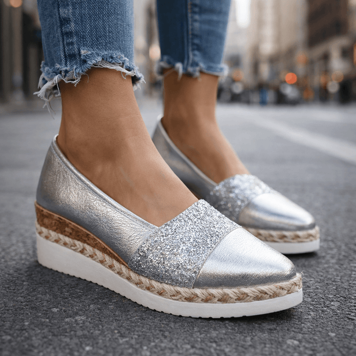 Jahaira - Chaussures À Talons Compensés Élégantes Et Antidérapantes