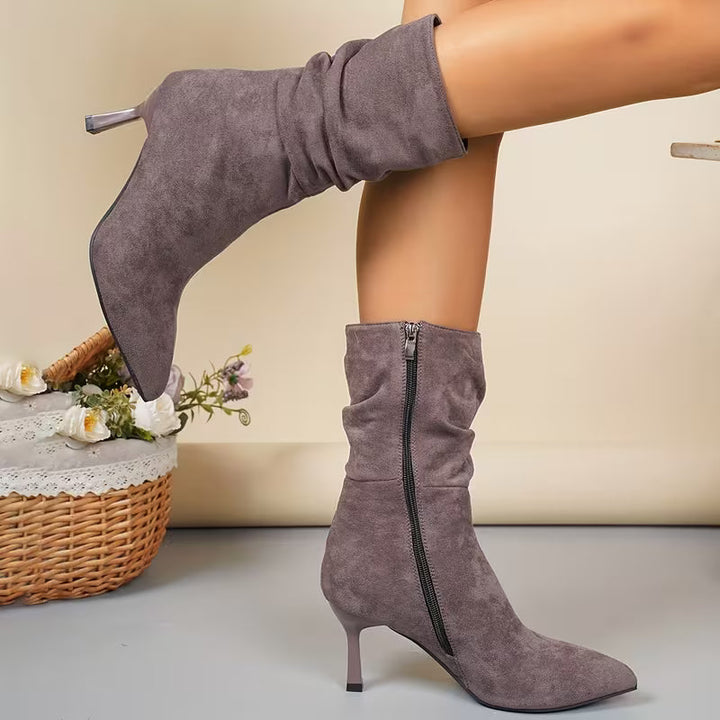 Tittana - Bottines À Talons Moyens Et Bouts Pointus