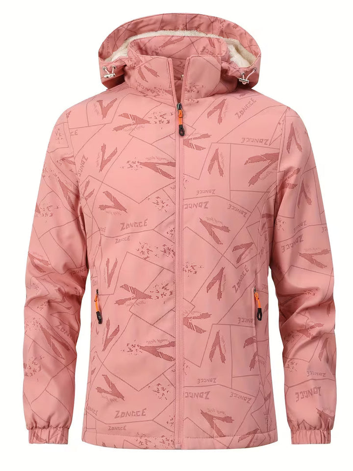 Karan - Veste À Capuche Doublée en Polaire