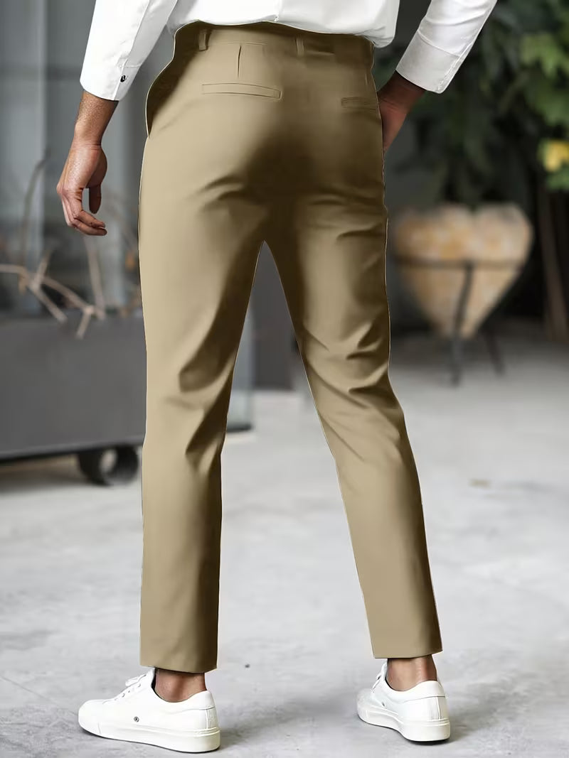 Krsto - Pantalon Haut De Gamme À Ceinture Élastique