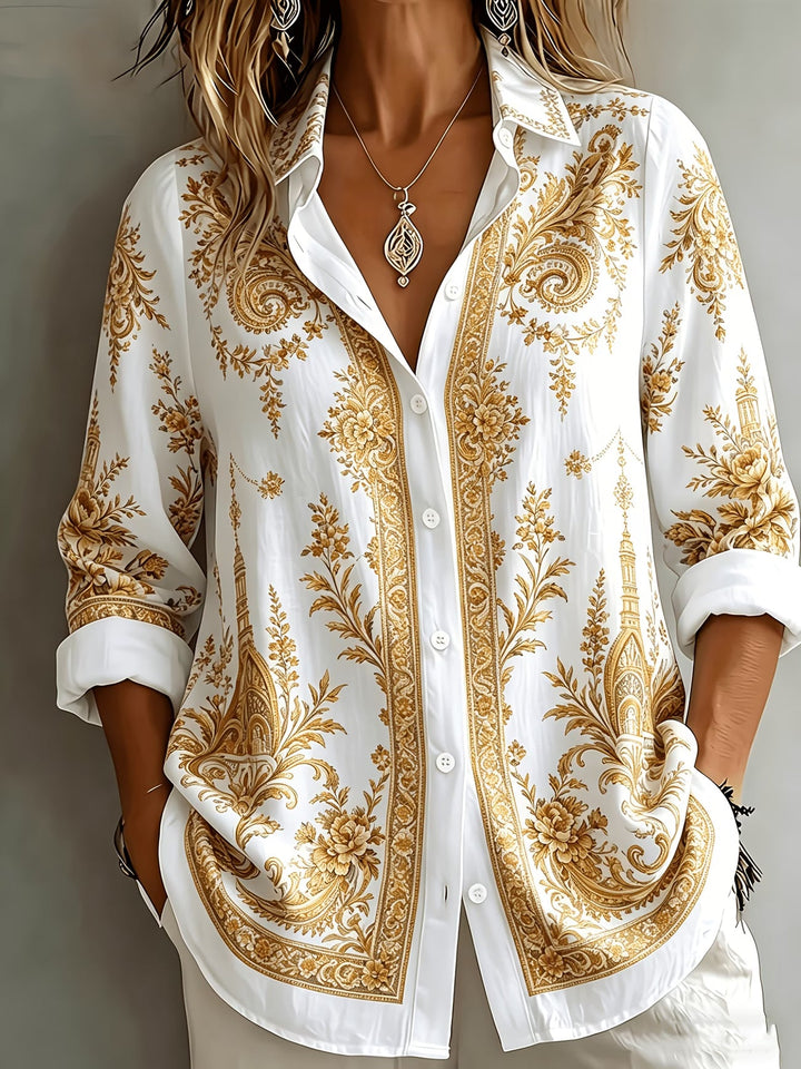 Aldana - Chemise À Manches Longues Boutonnée