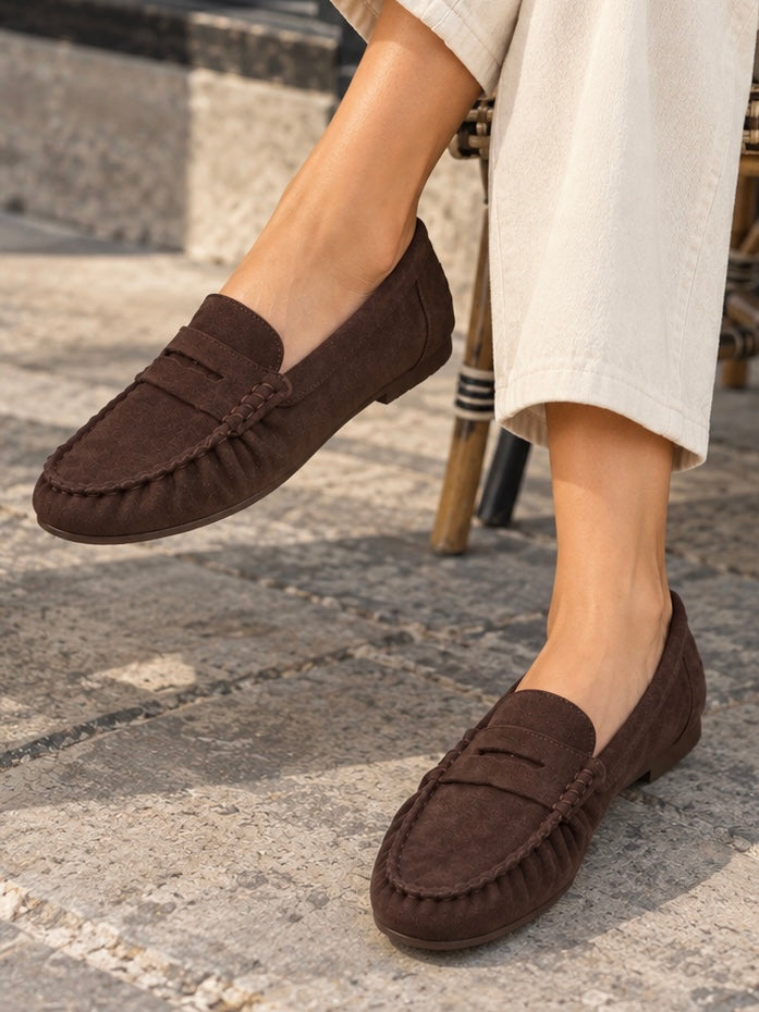 Asiye - Mocassins à Bride « Penny » et Bout Cousu