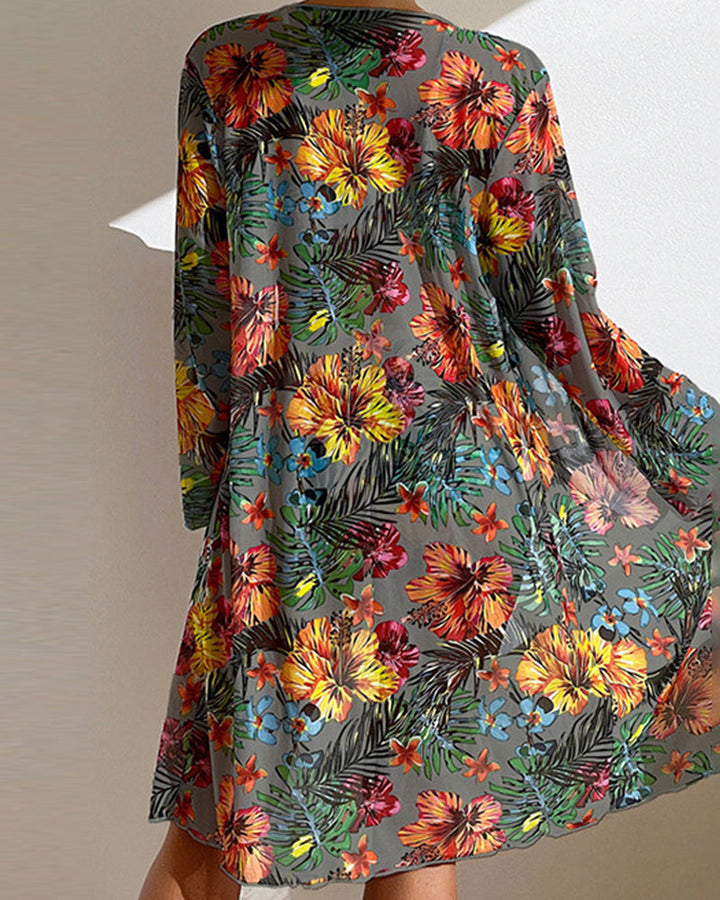 Vitoriya - Bikini Avec Foulard À Fleurs