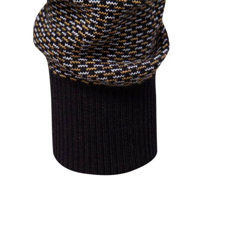 Limman - Pull en Maille Jacquard À Demi-Zip