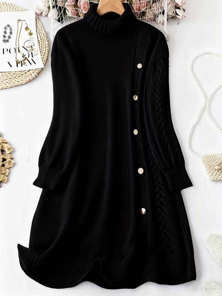 Malkina - Robe-Pull Confortable À Manches Longues