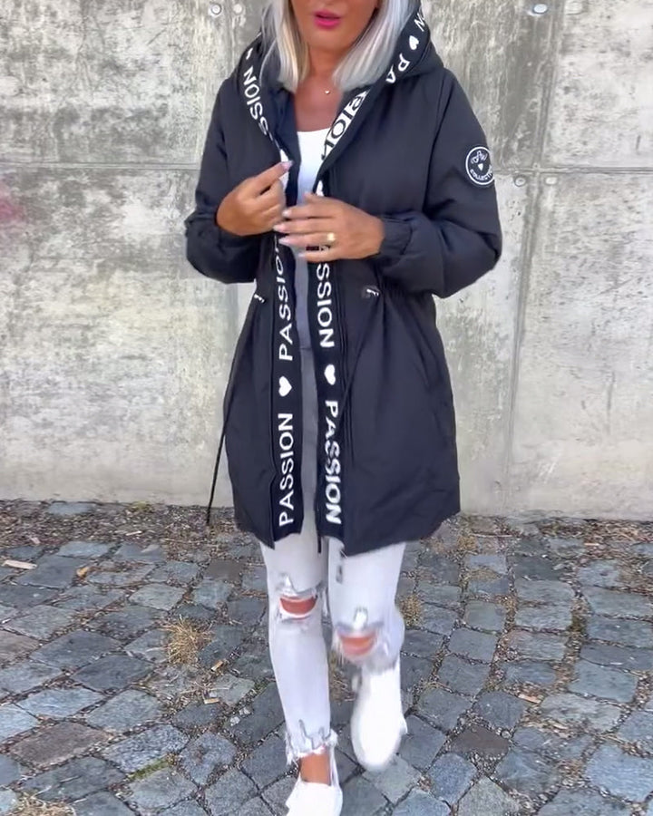 Neubauer - Trench Coat Long à Capuche