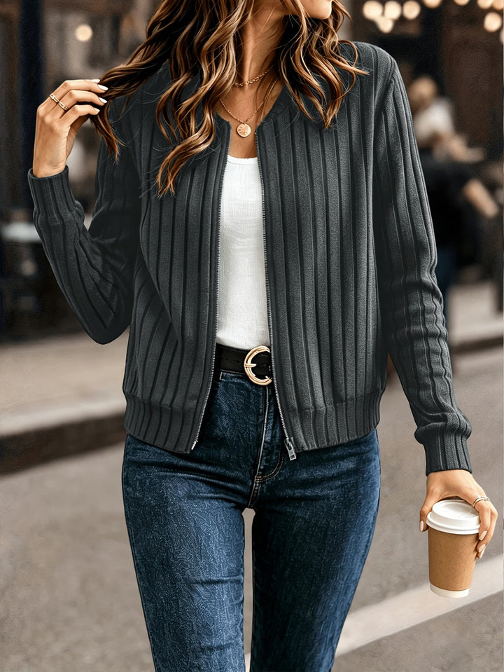 Nalia - Veste en Maille À Manche Unique