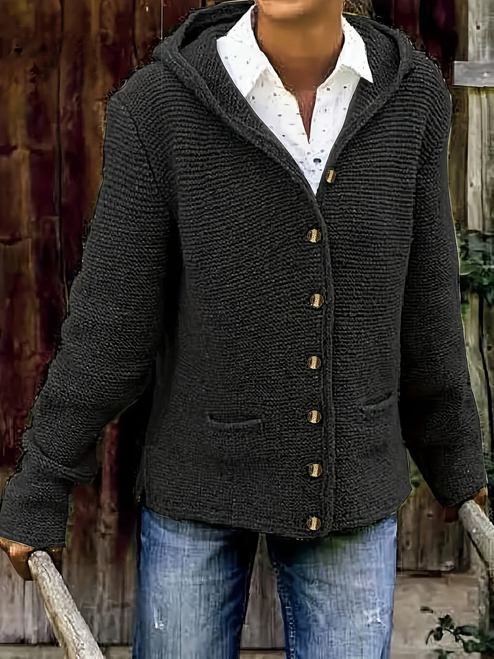 Jadia - Cardigan En Maille À Manches Longues