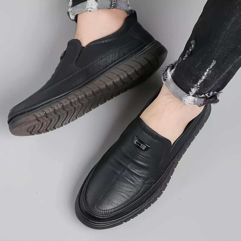 Faran - Chaussures Sans Lacets Avec Surpiqûres et Semelles Texturées