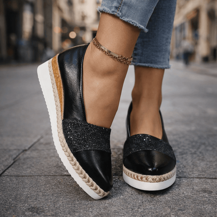 Jahaira - Chaussures À Talons Compensés Élégantes Et Antidérapantes