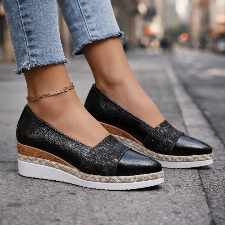 Jahaira - Chaussures À Talons Compensés Élégantes Et Antidérapantes