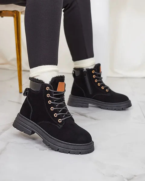 Alosia - Bottines à Lacets et Semelles épaisses