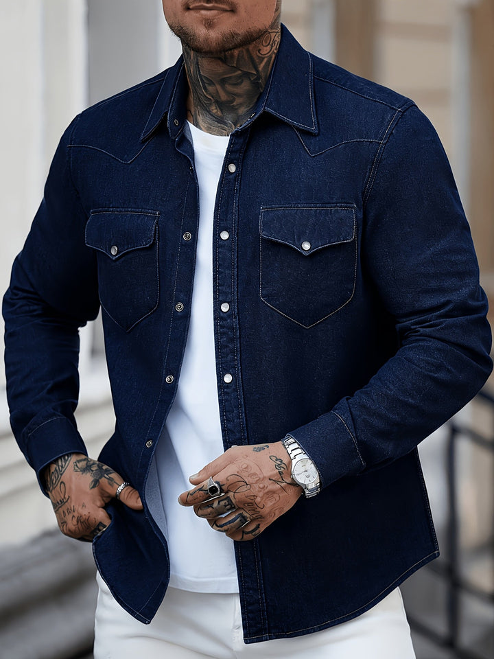 Zeynal - Casual Denim Shirt