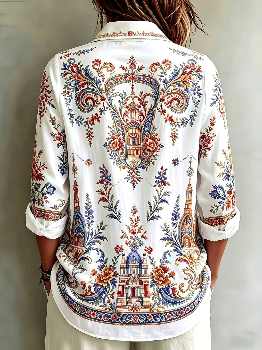 Aldana - Chemise À Manches Longues Boutonnée