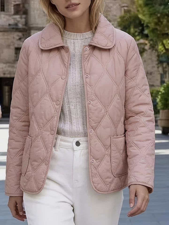 Laurelle - Veste Matelassée Ample Élégante Et Chic