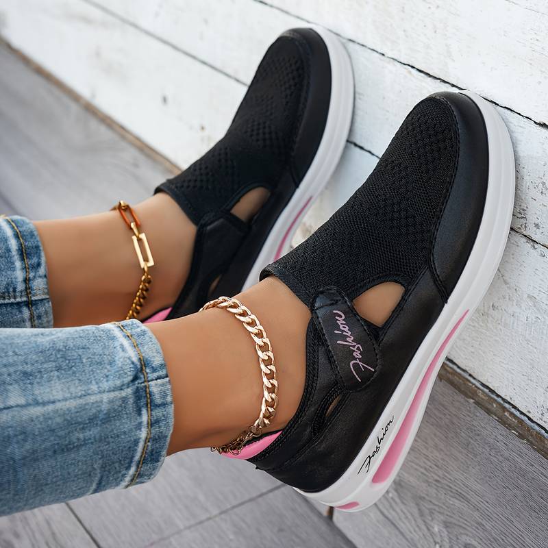 Jordane - Baskets en Maille Respirante