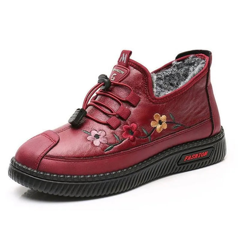 Yolina - Chaussures en Cuir À Lacets