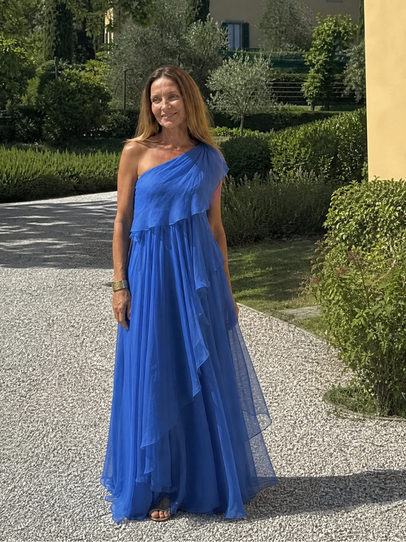 Seyma - Robe Longue À Volants