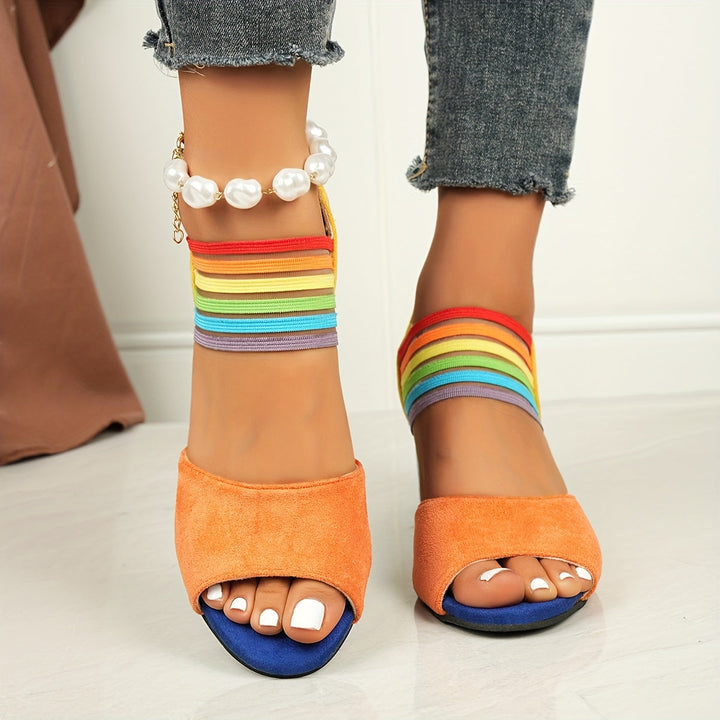 Aretha - Chaussures Élégantes Et Tendance À Talons Épais